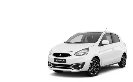 Mitsubishi Mirage for rent in Cancun